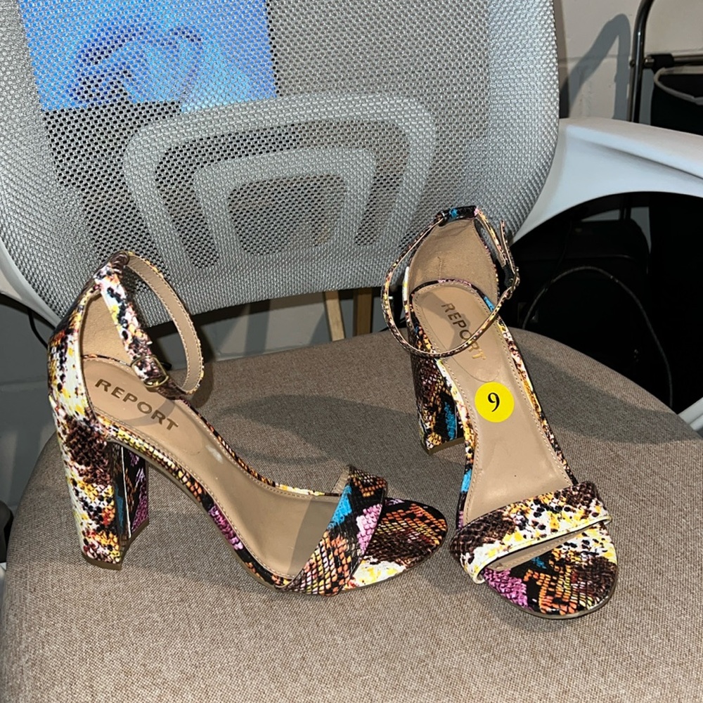 Snake skin heels